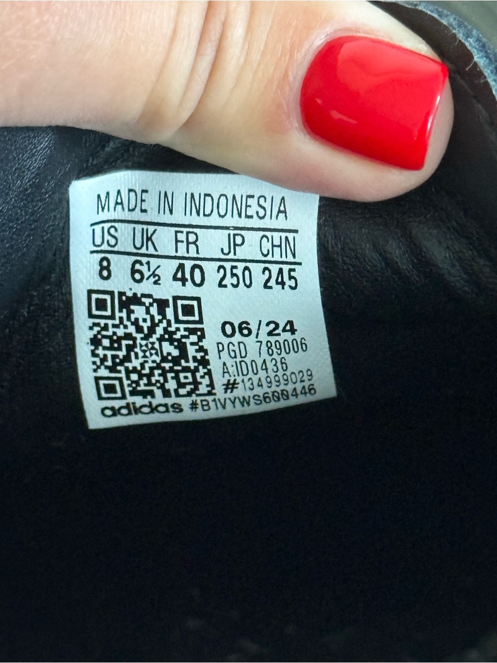 Adidas Women's Sambae Shoes Size US 8 - Picture 5 of 7